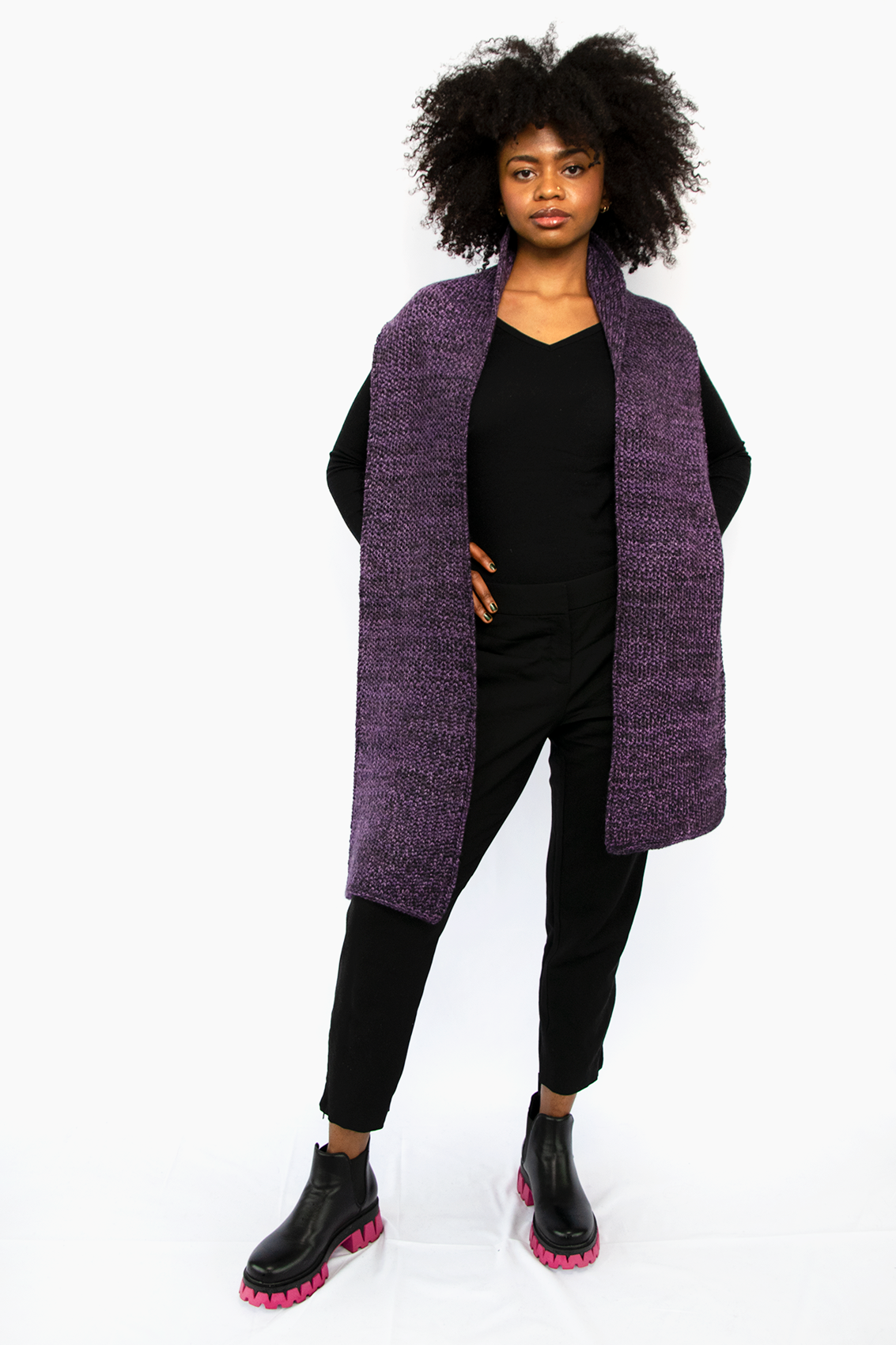 Silk & Merino Wool 'Salisbury' whiteスカーフ Standard Merino Wool Silk & Merino Wool 'Salisbury' whiteスカーフ Standard Merino Wool